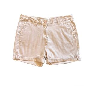 Cleo Petites blush pink casual chino shorts size 10